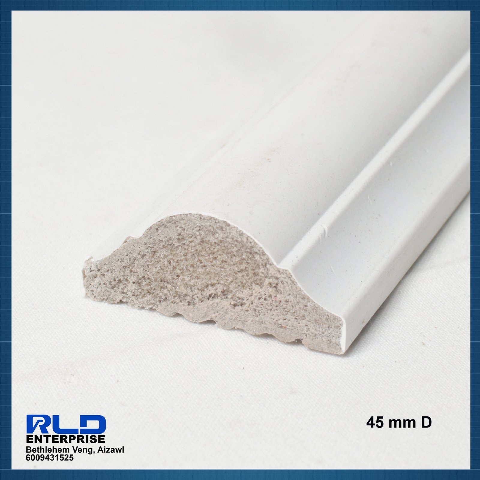 45mmD Charcoal Moulding 45mm D - Image 1