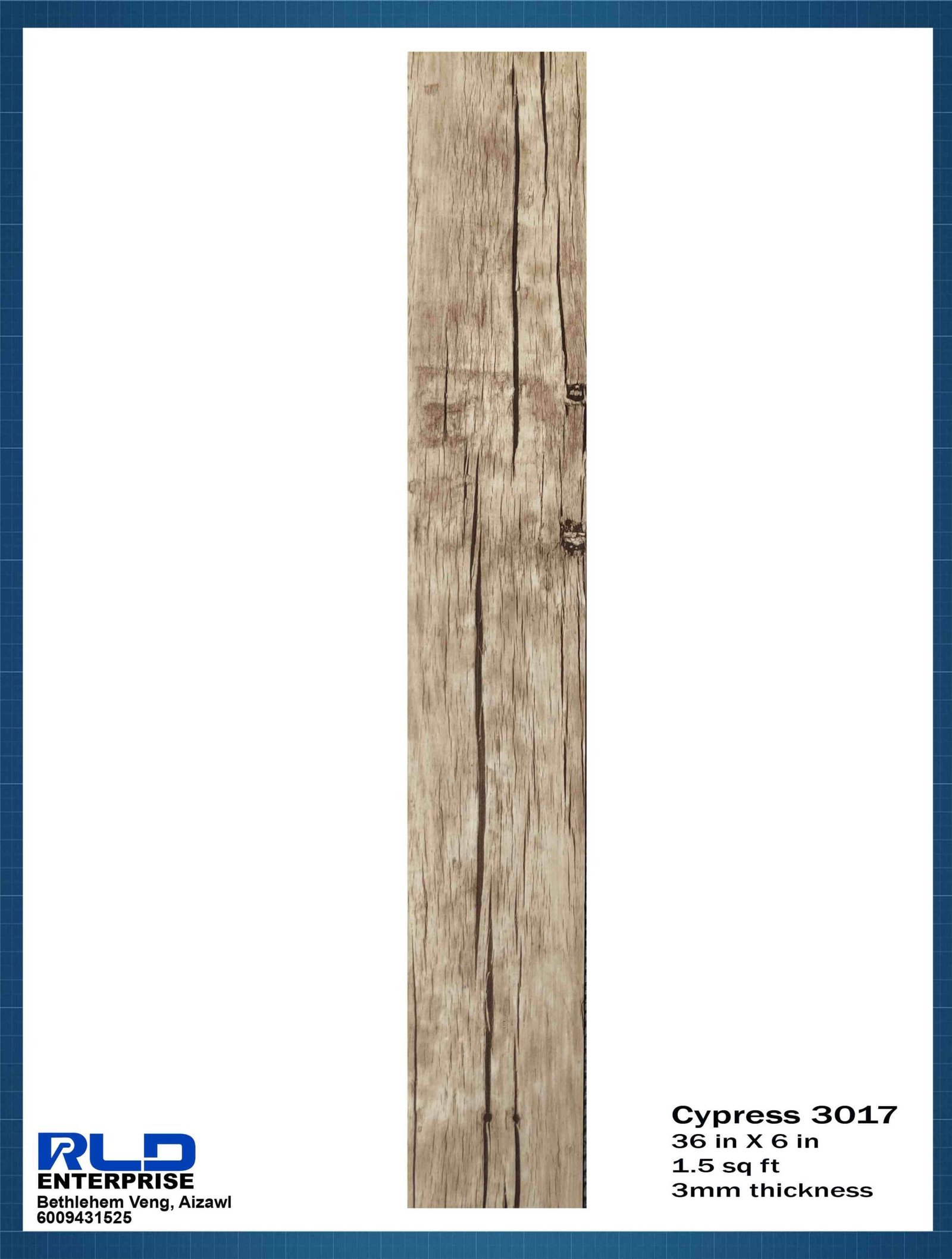 Cypress 3017a Cypress 3017 Vinyl Flooring - Image 1