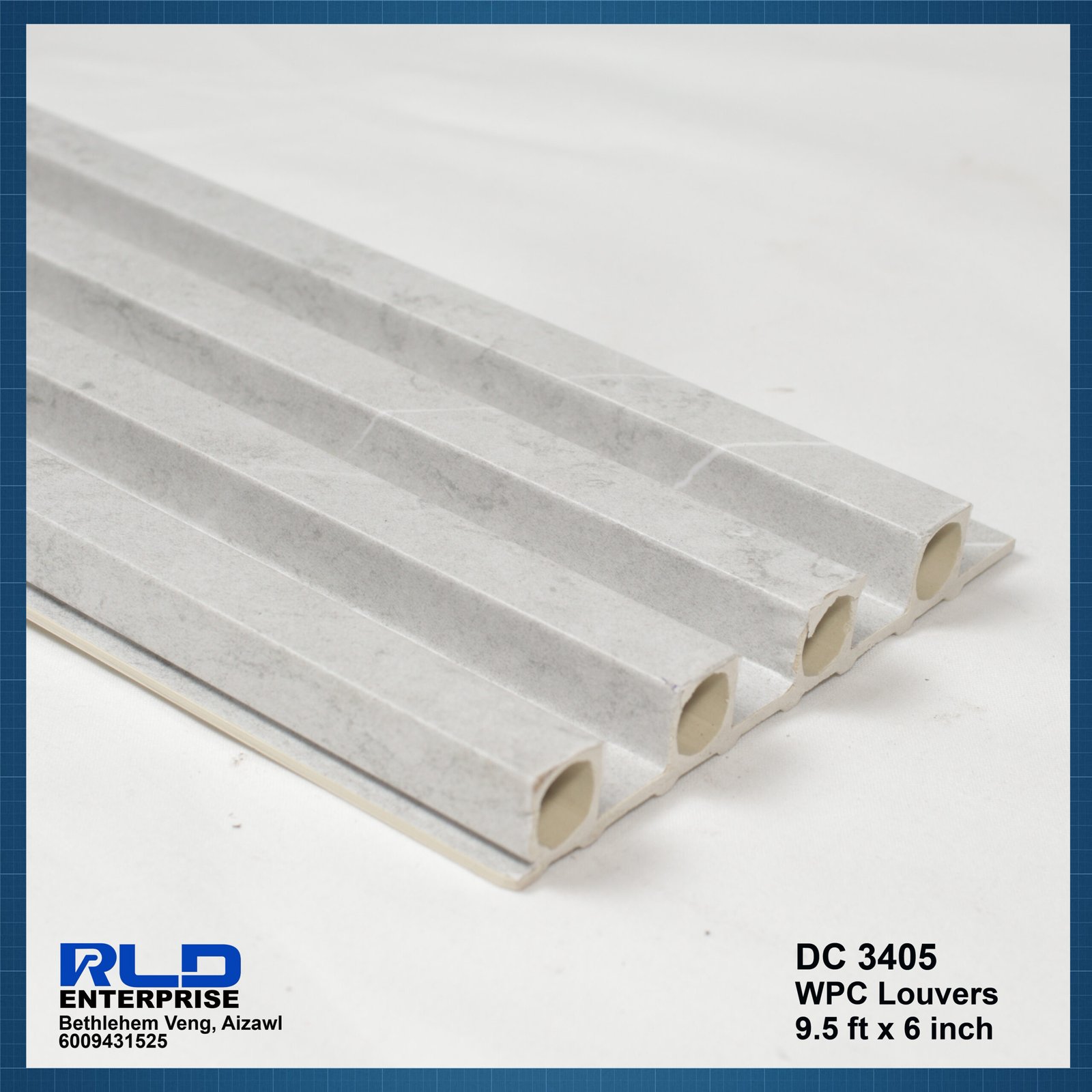 DC3405a DC 3405 Premium WPC Louver - Image 1