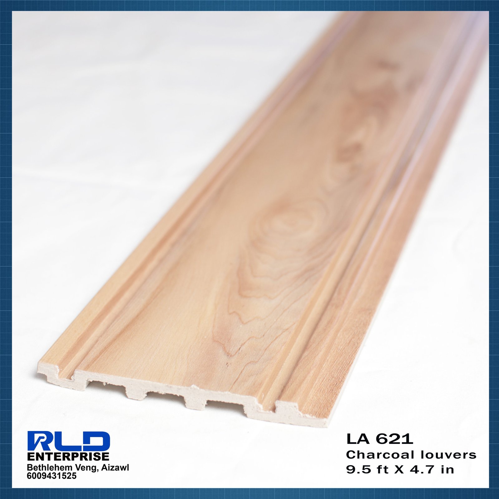 LA621 LA 621 Charcoal Louver - Image 1