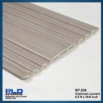 RP 204 Charcoal Louver