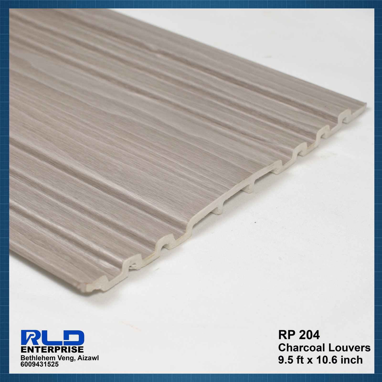 RP204a RP 204 Charcoal Louver - Image 1