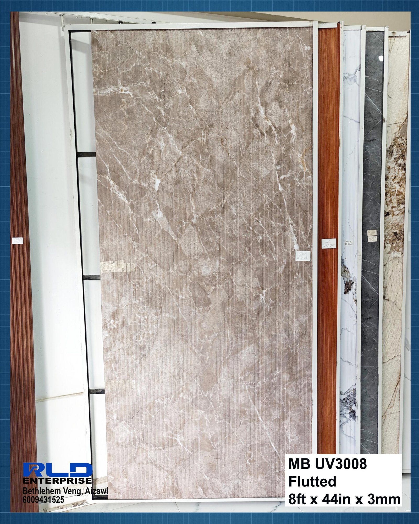 UV3008flutted MB UV3008 Fluted - Image 1