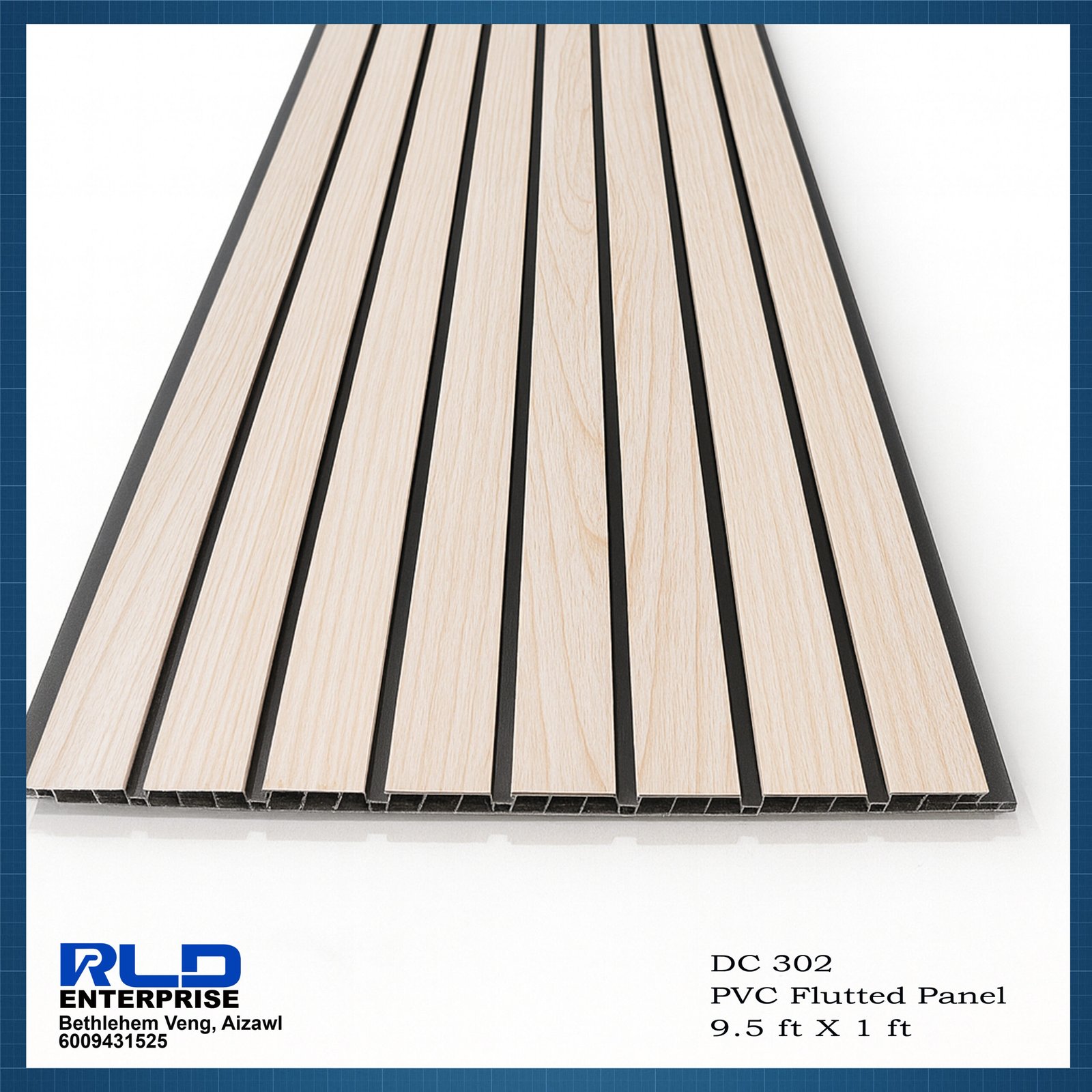 DC302a DC 302 PVC Louver Panel - Image 1