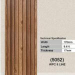 5052 WPC 8 line Louver