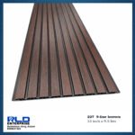 227 PVC 9 line Louver